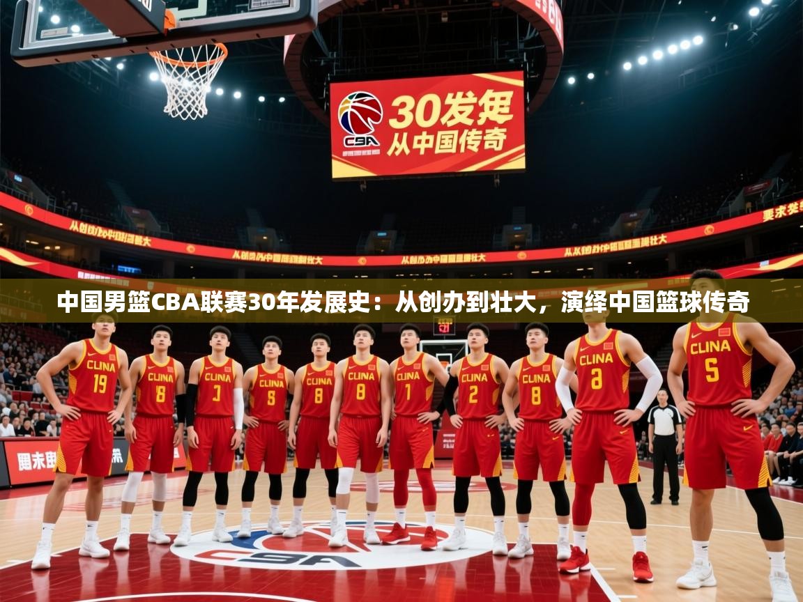 中国男篮CBA联赛30年发展史：从创办到壮大，演绎中国篮球传奇
