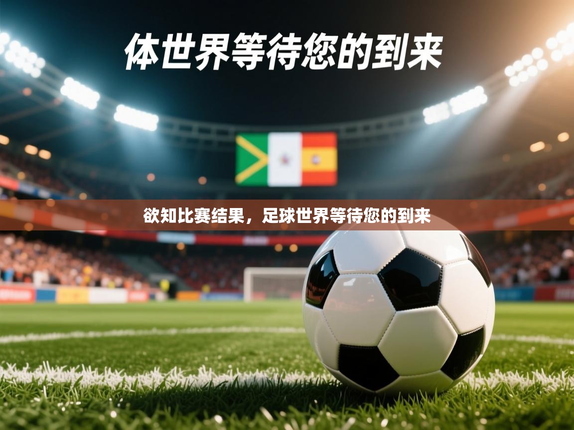 欲知比赛结果，足球世界等待您的到来